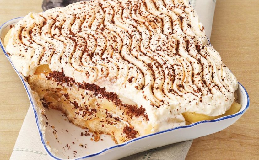 Tiramisu aux pommes