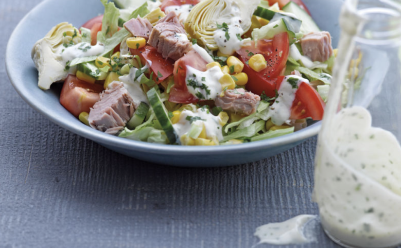 Salade de thon aux artichauts