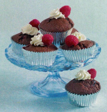 Cupcakes aux fruits des bois