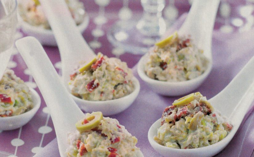 Tartare d’olives et tomates séchées