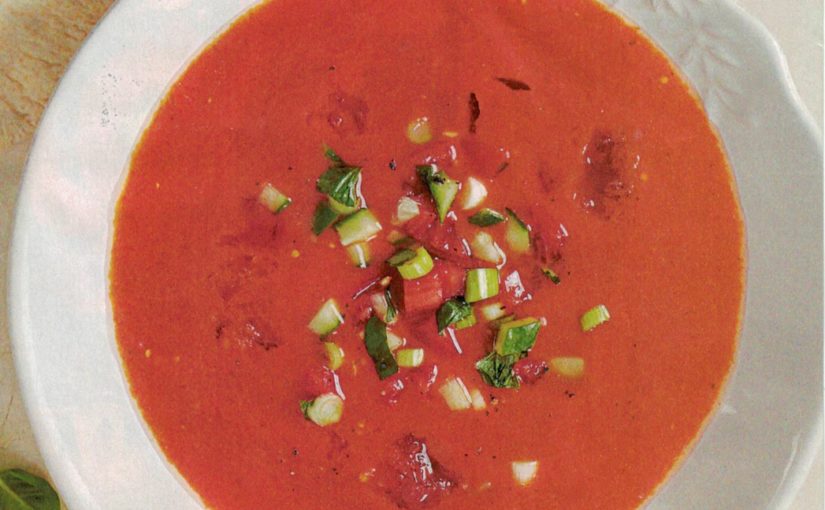 Gaspacho aux poivrons