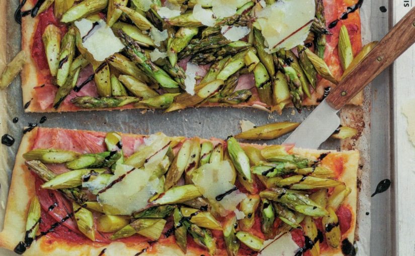 Pizza (gâteau) aux asperges