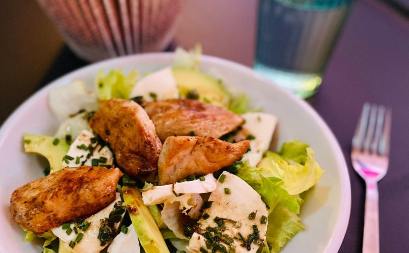 Salade de poulet et d’avocat